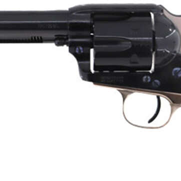 Cimarron Pistoleer 357/38 5.5" Barrel Blued Finish Walnut Grip - Handsguns | American Guns & Ammo