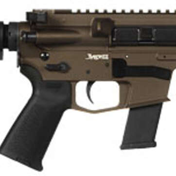 CMMG MKG Banshee Pistol, 45 ACP, 5" Barrel, Midnight Bronze, With Pistol Brace, 13rd Mag - Handsguns - American Guns & Ammo