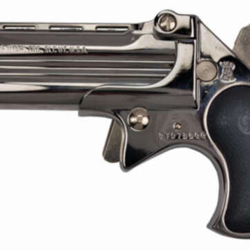 Cobra Long Bore .38 Special, 3.5", 2rd, Chrome Finish, Black Grips - Handsguns | American Guns & Ammo