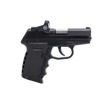 SCCY CPX-2 Red Dot 9mm 3.1" Barrel, Black Polymer Grip/Frame Grip, 10rd, Crimson Trace Red Dot - Handsguns - American Guns & Ammo