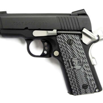 Colt Defender 1911 45 ACP 3" Barrel Bead Blast Finish 7rd Mag - Handsguns | American Guns & Ammo