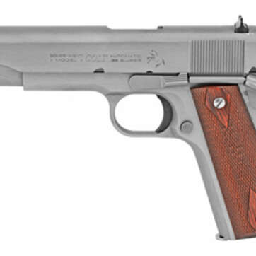 Colt 1911 Government .38 Super, 5" Barrel, Steel Frame, Stainless, 9rd Mag - Handsguns | American Guns & Ammo