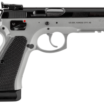 CZ SP-01 Shadow Custom 9mm, Dual Tone Gray & Black, 19rd - Handsguns - American Guns & Ammo