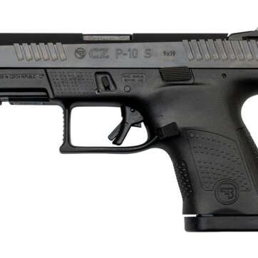CZ P-10 Sub Compact 9mm, 3.5" Barrel, Fixed Sights, Black, 10rd - Handsguns | American Guns & Ammo