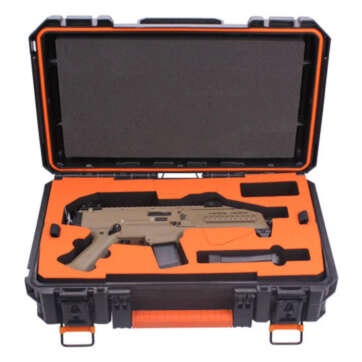 CZ Scorpion 9mm Flat Dark Earth Finish with Peak Fitted Case & 2 20 Rd Mag & 1 30 Rd Mag - Handsguns | American Guns & Ammo