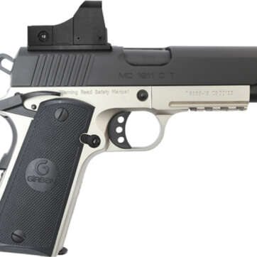 EAA Girsan MC1911C Commander 9mm, 4.4" Barrel, Perry RDS, Two-Tone, 9rd - Handsguns | American Guns & Ammo