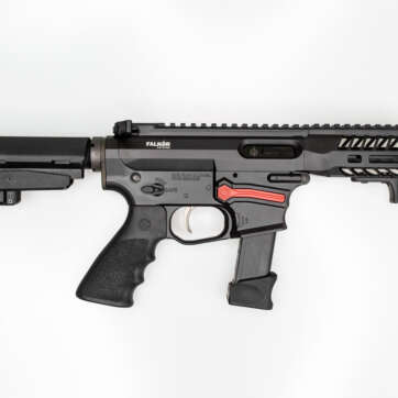 Falkor FG-9 AR-15 Pistol, 9mm, Black, SBA3 Brace, Glock 17 Type Magazine - Handsguns | American Guns & Ammo