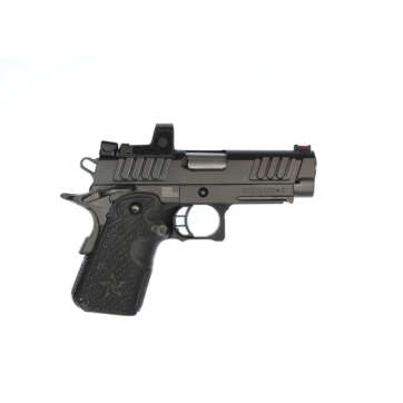 STI Staccato C DUO 9mm, 3.9" Bull Barrel, Carry DUO Sights, Black DLC, 8rd - Handsguns | American Guns & Ammo