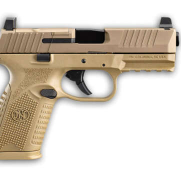 FN FN 509 Midsize MRD 9mm, 4" Barrel, Flat Dark Earth, Ambidextrous Controls, Non-Manual Safety, Optics Ready, 15rd - Handsguns | American Guns & Ammo