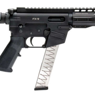 Freedom Ordnance FX-9 9mm, 8" Barrel, SBA3, M-LOK, Black, 31rd - Handsguns - American Guns & Ammo