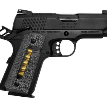 EAA Girsan MC1911 SC Ultimate 9mm, 3.4" Barrel, G10, Blued/Black, 7rd - Handsguns | American Guns & Ammo