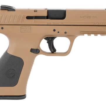 Girsan MC28SA 9mm, 4.25" Barrel, 3-Dot Sights, Flat Dark Earth, 15rd - Handsguns | American Guns & Ammo