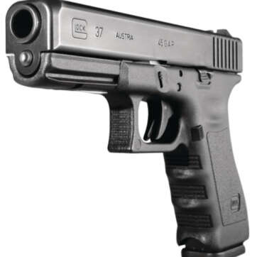 Glock 37 .45 GAP 4.6" Barrel Black Finish Fixed Sights Refurbished 8rd Mag - Handsguns | American Guns & Ammo