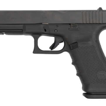 Glock 17 Gen4 AUS Used 9mm, 4.49" Barrel, Contrast Sights, Black, 17rd - Handsguns | American Guns & Ammo