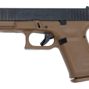 Glock 19 Gen5 AUS 9mm, 4" Barrel, Fixed Sights, Flat Dark Earth, 15rd - Handsguns | American Guns & Ammo