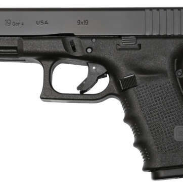 Glock G19 Compensated G4 9mm, 4" Barrel, Fixed Sights, Tennifer, 15rd - Handsguns | American Guns & Ammo