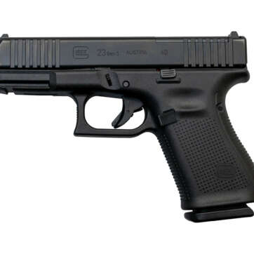 Glock 23 Gen5 MOS AUS .40 S&W, 4" Barrel, Fixed Sights, Black, 13rd - Handsguns | American Guns & Ammo
