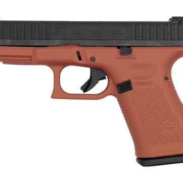 Glock 44 .22 LR, 4" GMB, Adjustable Sights, Copper Suede, 10rd - Handsguns | American Guns & Ammo