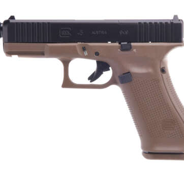 Glock 45 Gen5 MOS AUS 9mm, 4" Threaded Barrel, FDE, 17rd - Handsguns | American Guns & Ammo