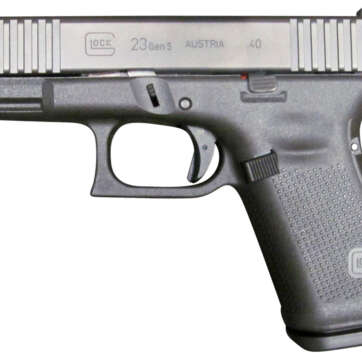 Glock 23 Gen5 .40 S&W, 4.02" GMB, Fixed Sights, Black, 10rd - Handsguns | American Guns & Ammo