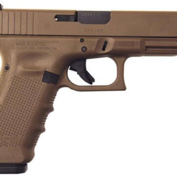 Glock 17 Gen 4 9mm Full Flat Dark Earth 17 Rd Mag - Handsguns | American Guns & Ammo