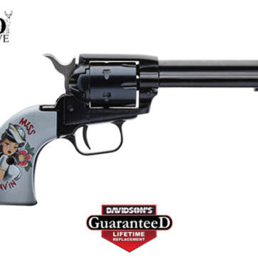 Heritage Rough Rider Miss B. Hav'in 22 LR, 4.75" Barrel, Blue Finish, Special Grips, TALO Edition - Handsguns | American Guns & Ammo