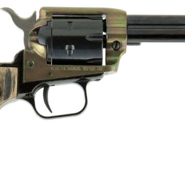Heritage Rough Rider .22 LR, 4.75" Barrel, Colored Cocobolo Grips, Black, 6rd - Handsguns | American Guns & Ammo