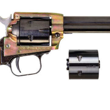 Heritage Rough Rider .22LR/.22WMR Green Camo Grip 3.5" - Handsguns | American Guns & Ammo
