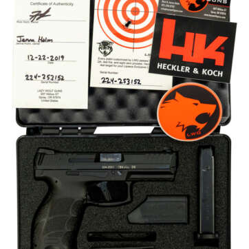 HK VP9 9mm LWG Custom, Black, 15rd - Handsguns | American Guns & Ammo