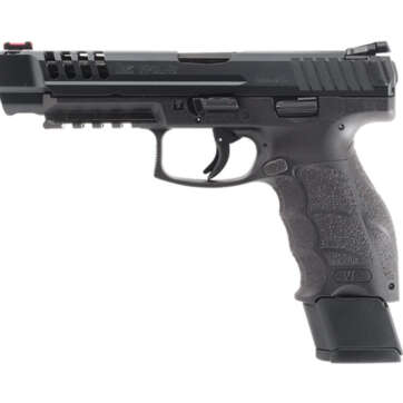 HK VP9L Optics Ready 9mm, 5" Barrel, Night Sights, Black, 20rd - Handsguns | American Guns & Ammo