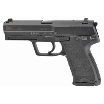 HK USP V1 .40 S&W, 4.25" Barrel, 3-Dot Sights, Thumb Safety, Decocker, Black, 10rd - Handsguns | American Guns & Ammo