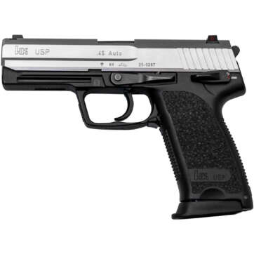 HK USP Used .45 ACP, 4.41" Barrel, DA, Stainless/Black, 12rd - Handsguns | American Guns & Ammo