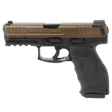 HK VP9 9mm, 4" Barrel, Ambi Safety, Midnight Bronze, 2x 15rd - Handsguns | American Guns & Ammo
