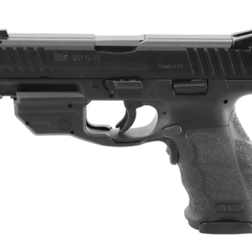 HK VP9B 9mm, 4.1" Barrel, 17rd W/Crimson Trace Laser, Push-Button Mag Release - Handsguns | American Guns & Ammo