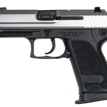 HK USP40 Compact Stainless (V1) DA/SA, safety/decocking lever on left, two 12rd magazines - Handsguns | American Guns & Ammo