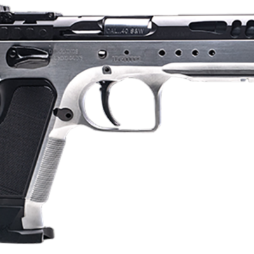 Italian Firearms Group Limited Master 9mm 4.75" Barrel 17rd Hard Chrome Black Steel Slide Black Polymer Grip - Handsguns | American Guns & Ammo