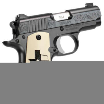 Kimber Micro 9 Texas Limited Edition 9mm High Polished Deep Blue Bonded Ivory Grips - Handsguns - American Guns & Ammo