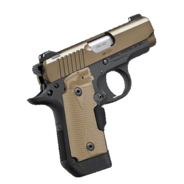 Kimber Micro Desert Tan 380 ACP, LG, NS - Handsguns | American Guns & Ammo