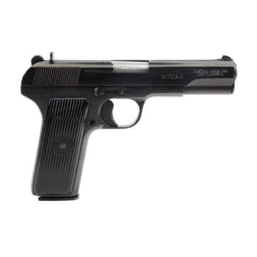 Zastava M70AA Tokarev Pistol (Soviet TT Type) 9mm 4.5" Barrel, Blued Finish, 8rd Mag - Handsguns - American Guns & Ammo