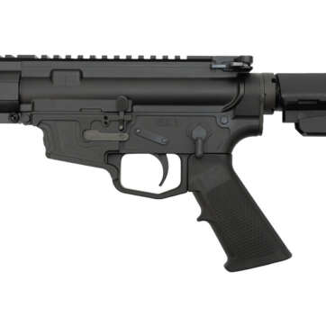 MCM DS9-S Pistol, 9mm, Rear Charging, 5" Barrel, MP5 Mag, Black Cerakote - Handsguns | American Guns & Ammo
