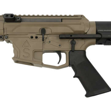 MCM DS9-S Side Charging Pistol, 9mm, 4.5", 33rd Glock Mag, FDE Cerakote - Handsguns | American Guns & Ammo