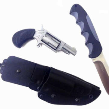 NAA TUCKER TRAILMASTER KIT 22MAG 1-5/8" Barrel, Combo Includes Knife and Kydex Holster - Handsguns | American Guns & Ammo
