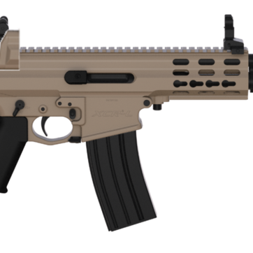 Robinson Arms XCR-L Pistol 5.56/223 7" Barrel M-Lok Rail, Flat Dark Earth No Brace - Handsguns | American Guns & Ammo