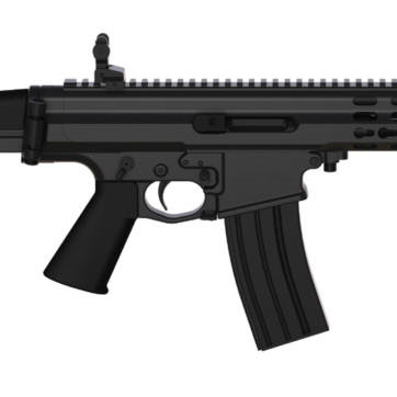 Robinson Arms XCR-L Pistol 5.56/223 7" Barrel Keymod Rail, Black Finish Tailhook Brace - Handsguns | American Guns & Ammo