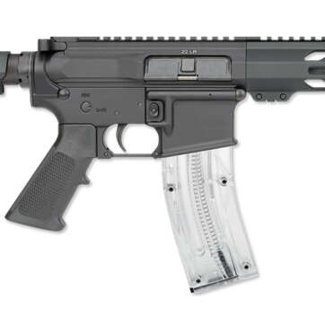 Rock River Arms LAR-22 .22 LR, 9" Barrel, Forged Lower, SBA3, Black - Handsguns | American Guns & Ammo