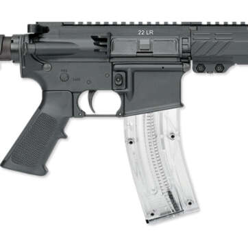 Rock River Arms LAR-22 .22 LR, 9" Barrel, Polymer Upper/Lower, SBA3, Black - Handsguns | American Guns & Ammo
