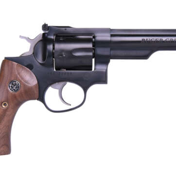Ruger GP100 Limited Edition 357 Mag/38 Spc 5" Half Lug Barrel Adjustable Sights Wood Grips 6rd - Handsguns | American Guns & Ammo