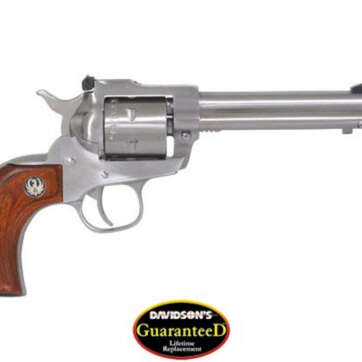 Ruger Single Six Revolver 17 HMR 5.5" Barrel SS Finish Rosewood Grips - Handsguns | American Guns & Ammo