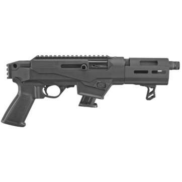 Ruger PC Charger Pistol, 9mm, 6.5" Barrel Threaded, Aluminum Frame, Black, 10 Round Mag, 1 Mag, Take Down - Handsguns | American Guns & Ammo