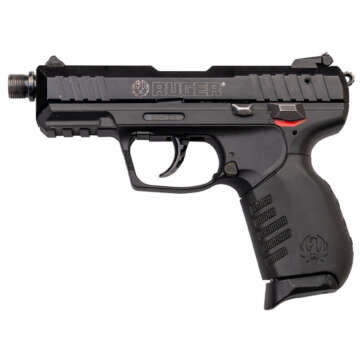 Ruger SR22PBT Used .22 LR, 3.5" Threaded Barrel, 3-Dot Sights, Black, 10rd - Handsguns | American Guns & Ammo
